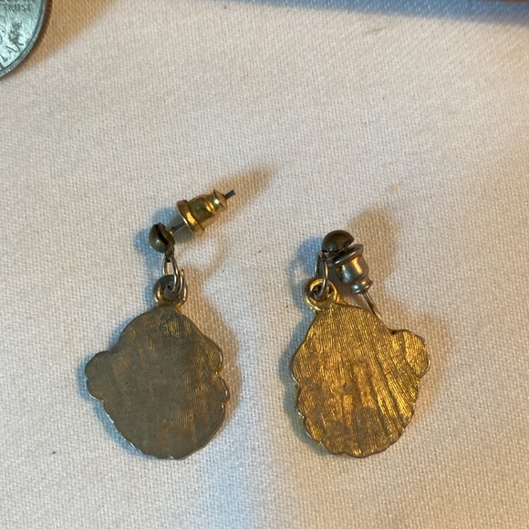 Vintage Santa Earrings💕🎅 - Picture 4 of 4